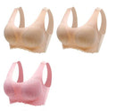 Sutiã Sustentação Top Confort 5D - Kit 3 Unidades